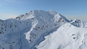 3D model Mount Elias PBR mountain terrain