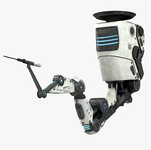 Robotic Arm 01 low poly