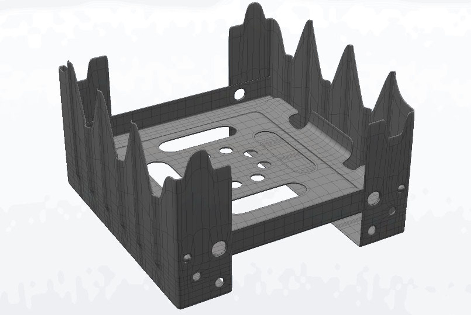 3d model oven roaster