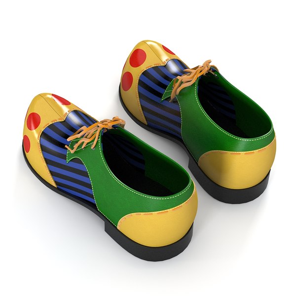 3dsmax clown shoes