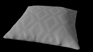 white pillow 3D model