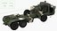 Military Truck BAZ 64022 Rigged 3D Model