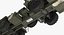Military Truck BAZ 64022 Rigged 3D Model