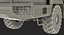 Military Truck BAZ 64022 Rigged 3D Model