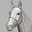 horse animations 3d model