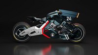 Sci-Fi concept Bike