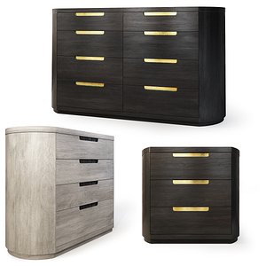 Dresser nightstand Palmer by Brownstone Furniture