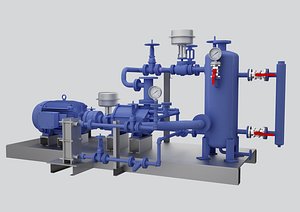 gas compressor model
