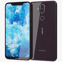Nokia 8.1 (Nokia 7X) Iron Steel
