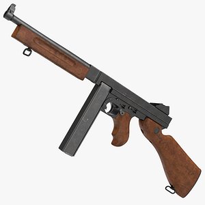 Submachine Gun Thompson M1A1 SMG