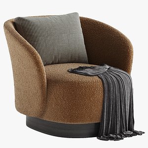 BONAMICO Armchair By Casa 3D model