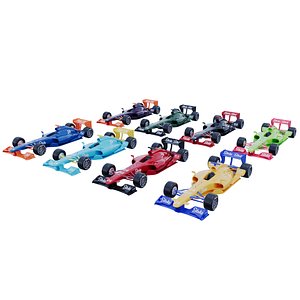 3D model F1 Race Cars