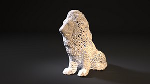 lion king voronoi model