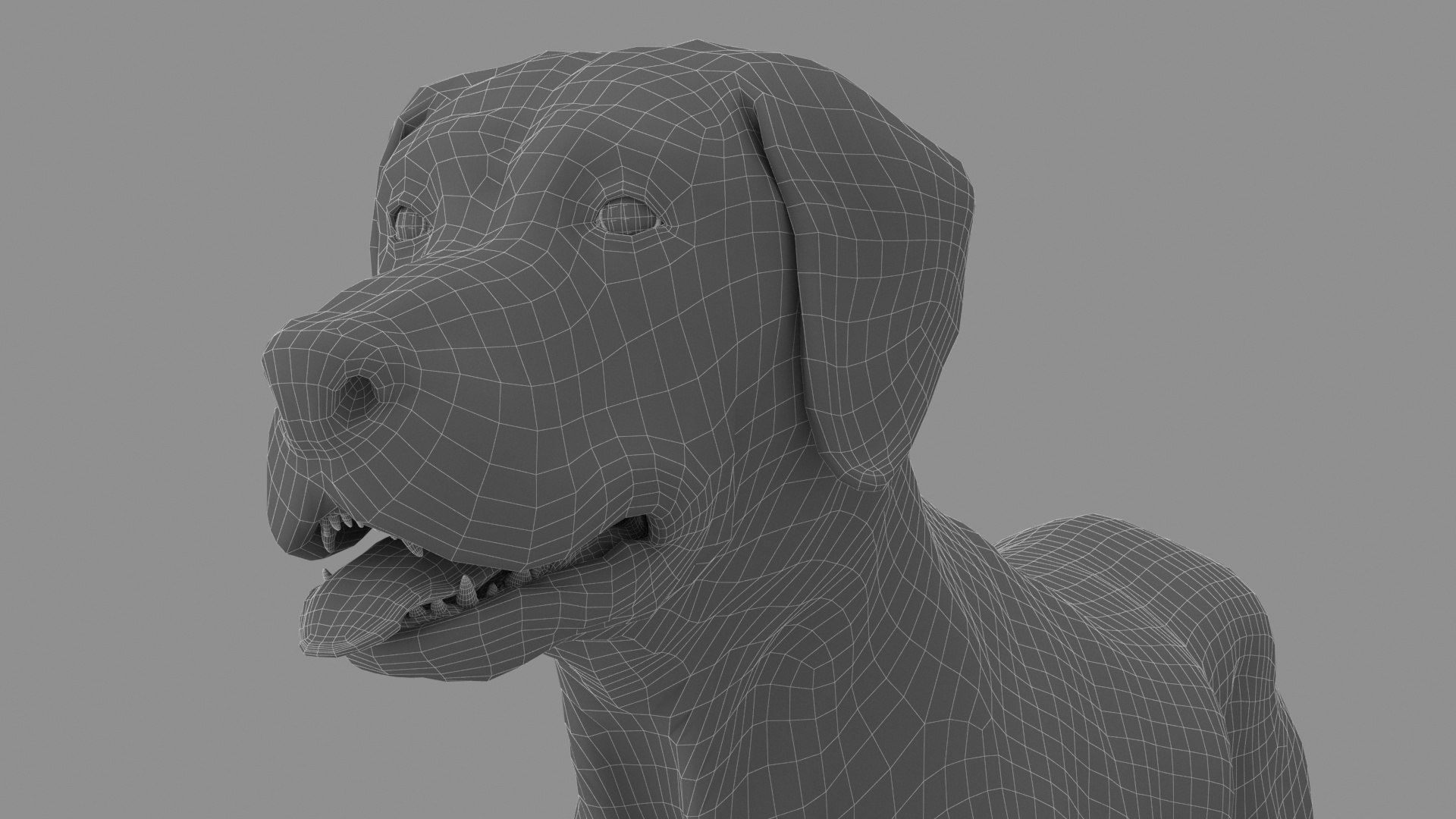 Labrador Retriver 3D Model - TurboSquid 1735124