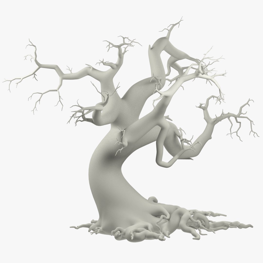 Scary Tree Model - TurboSquid 1261384