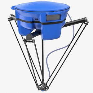 packaging parallel robot 3D model