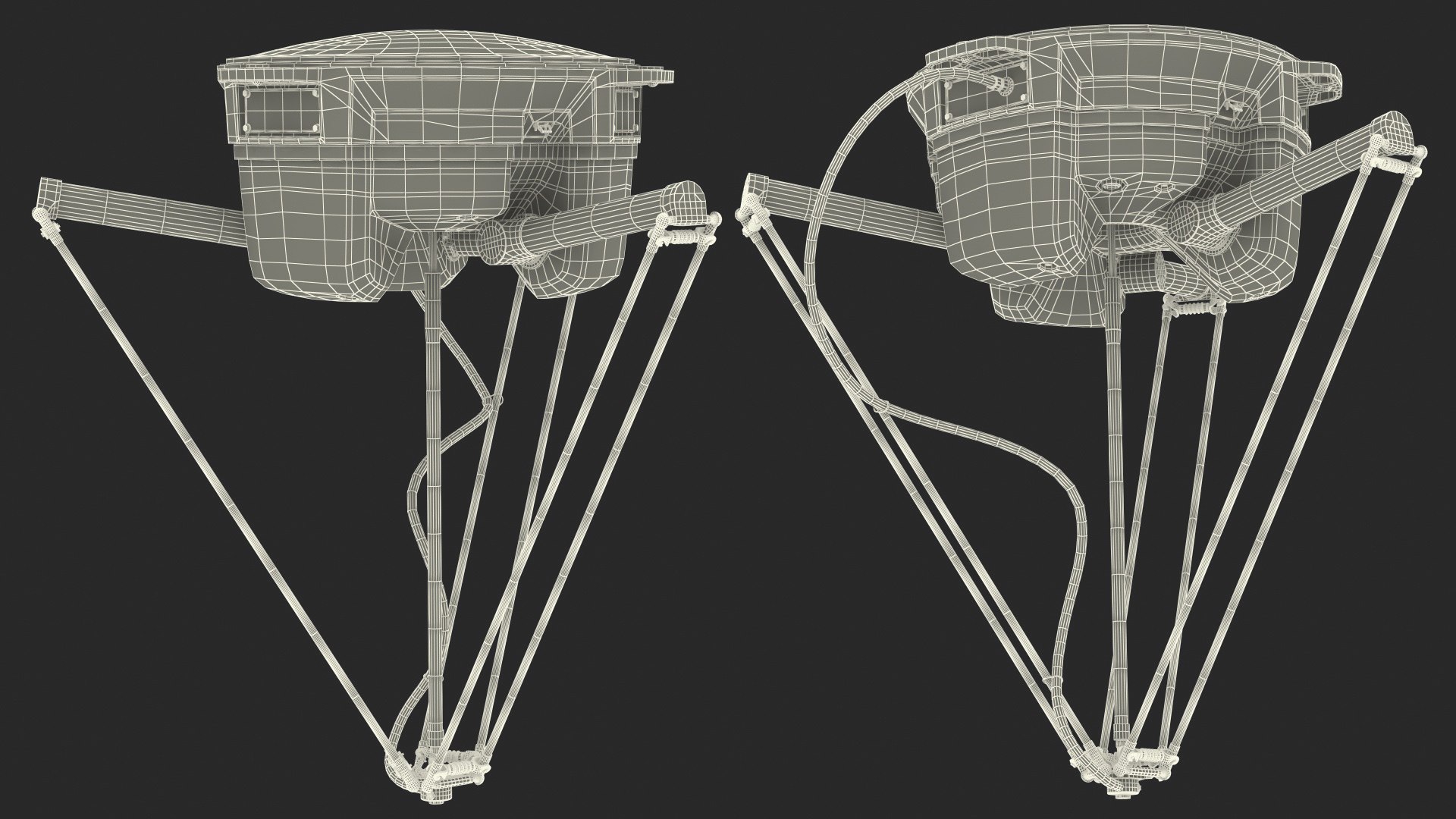 Packaging parallel robot 3D model - TurboSquid 1587405