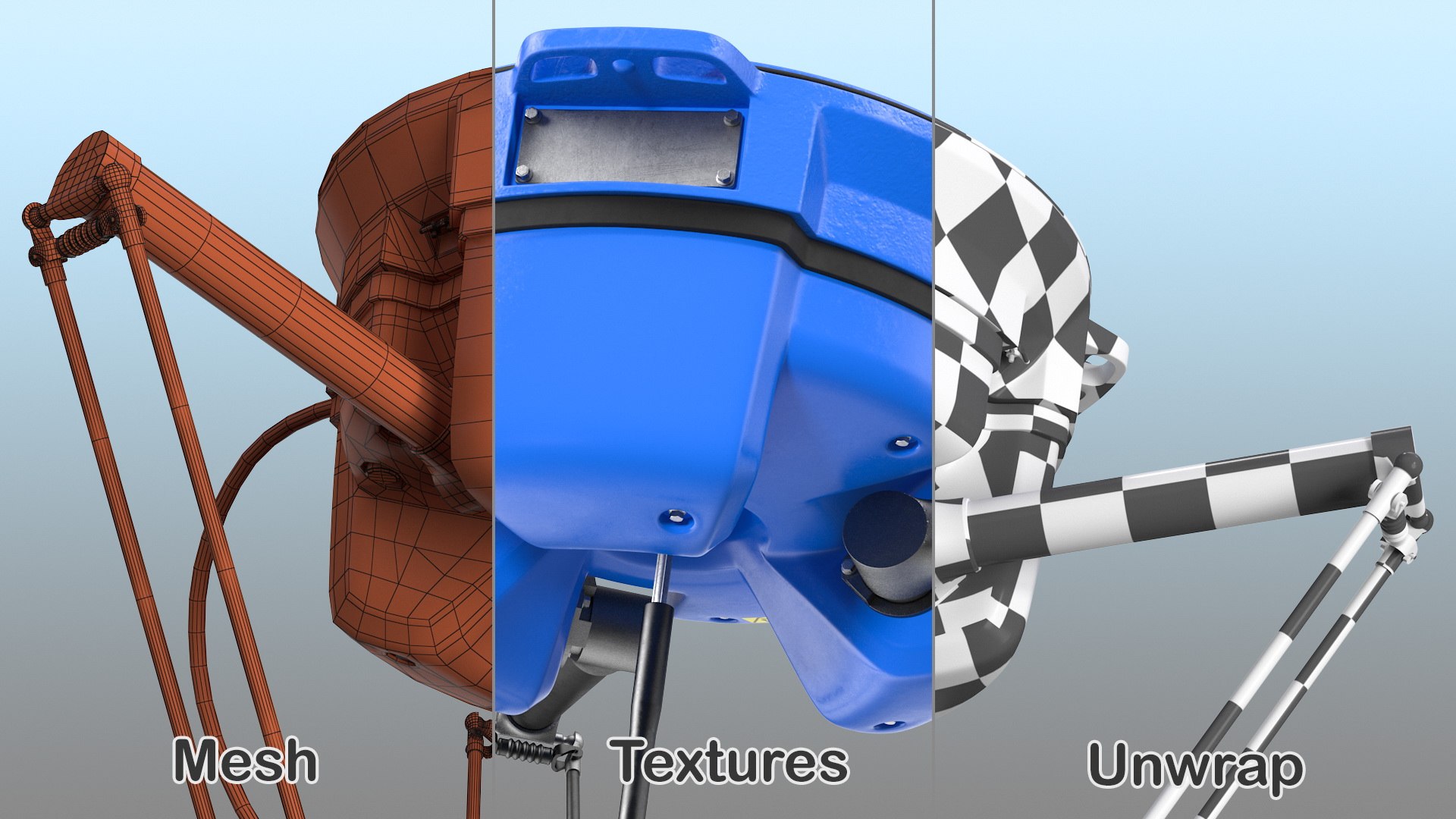 Packaging parallel robot 3D model - TurboSquid 1587405