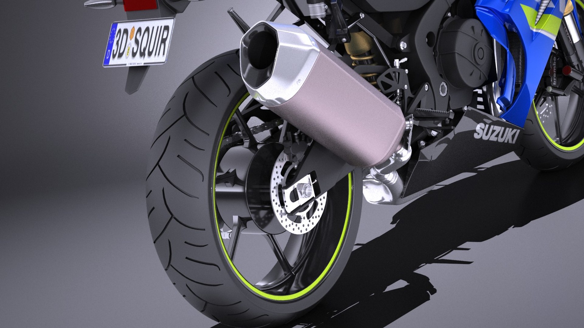 Suzuki Gsx-r1000 Gsx-r Model - TurboSquid 1249094