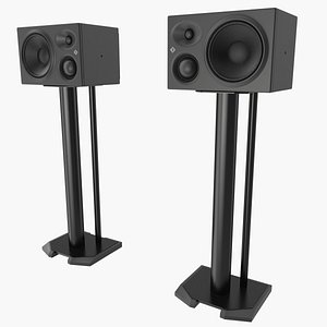 Neumann KH 310 A with stand (Rigged)