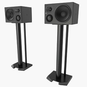Neumann KH 310 A with stand (Rigged)