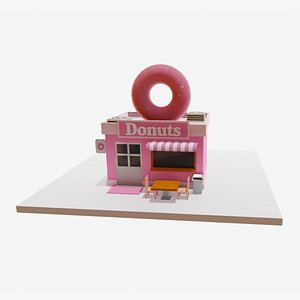 Low Poly Donuts