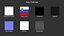 Slovenia Flag Stand Pole Animated Loop model