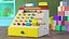 3D Wooden Toy Cash Register