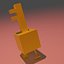 Minecraft Dungeons Złoty Klucz Rigged