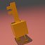 Minecraft Dungeons Złoty Klucz Rigged