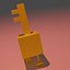 Minecraft Dungeons Złoty Klucz Rigged