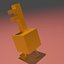 Minecraft Dungeons Złoty Klucz Rigged