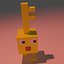 Minecraft Dungeons Złoty Klucz Rigged