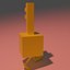 Minecraft Dungeons Złoty Klucz Rigged