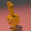 Minecraft Dungeons Złoty Klucz Rigged