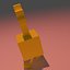 Minecraft Dungeons Złoty Klucz Rigged
