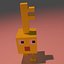 Minecraft Dungeons Złoty Klucz Rigged