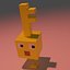 Minecraft Dungeons Złoty Klucz Rigged