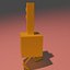 Minecraft Dungeons Złoty Klucz Rigged