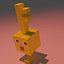 Minecraft Dungeons Złoty Klucz Rigged