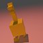 Minecraft Dungeons Złoty Klucz Rigged