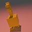 Minecraft Dungeons Złoty Klucz Rigged