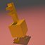 Minecraft Dungeons Złoty Klucz Rigged