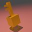 Minecraft Dungeons Złoty Klucz Rigged
