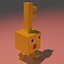 Minecraft Dungeons Złoty Klucz Rigged
