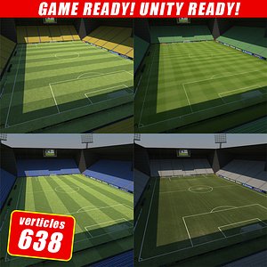 3dsmax soccer stadium