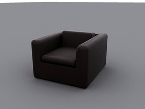 simple chair 3ds