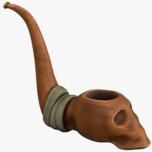 Skull Smoking Pipe