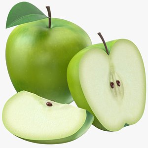 Apple Set 02 3D