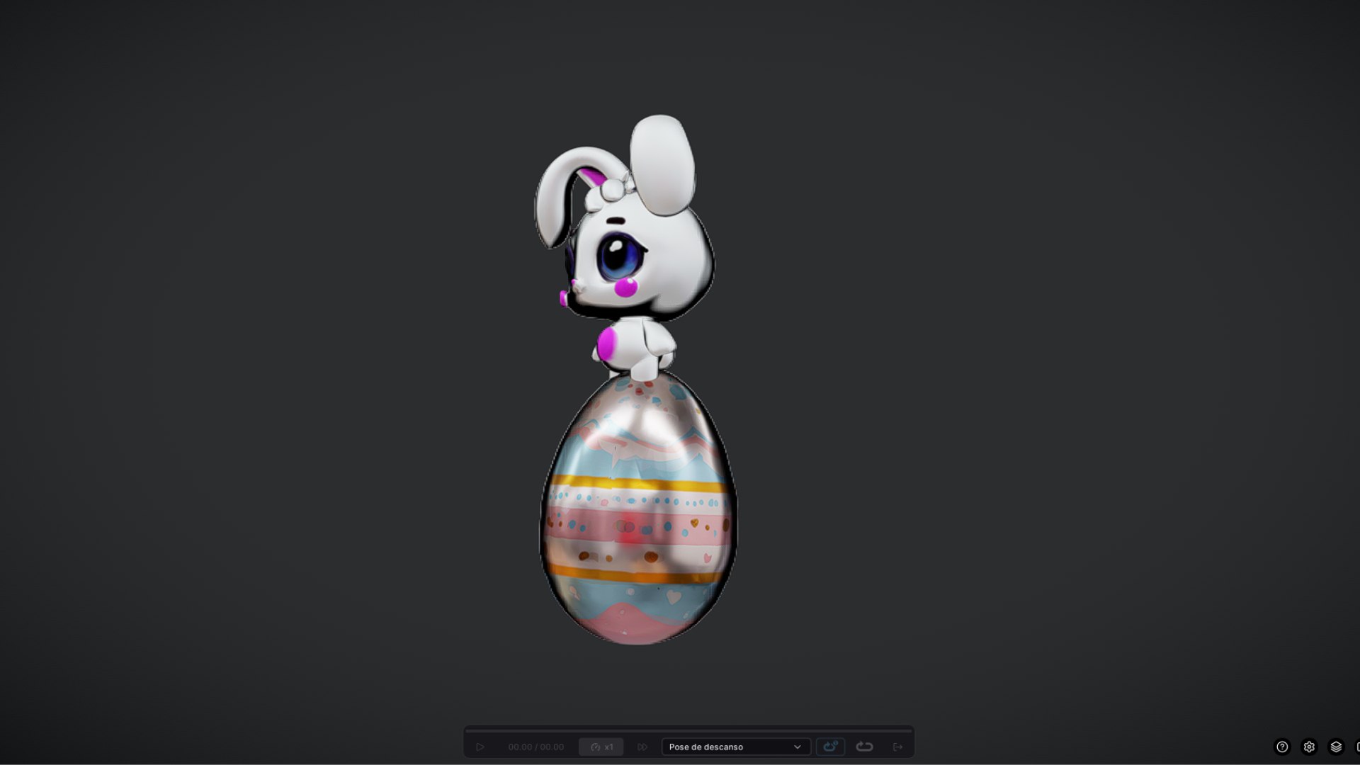 Bunny Rigged Model - TurboSquid 2373818